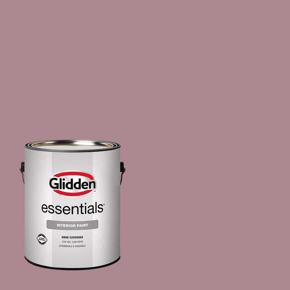 Glidden Essentials 1 gal. PPG1048-5 Coffee Rose Semi-Gloss Interior Paint