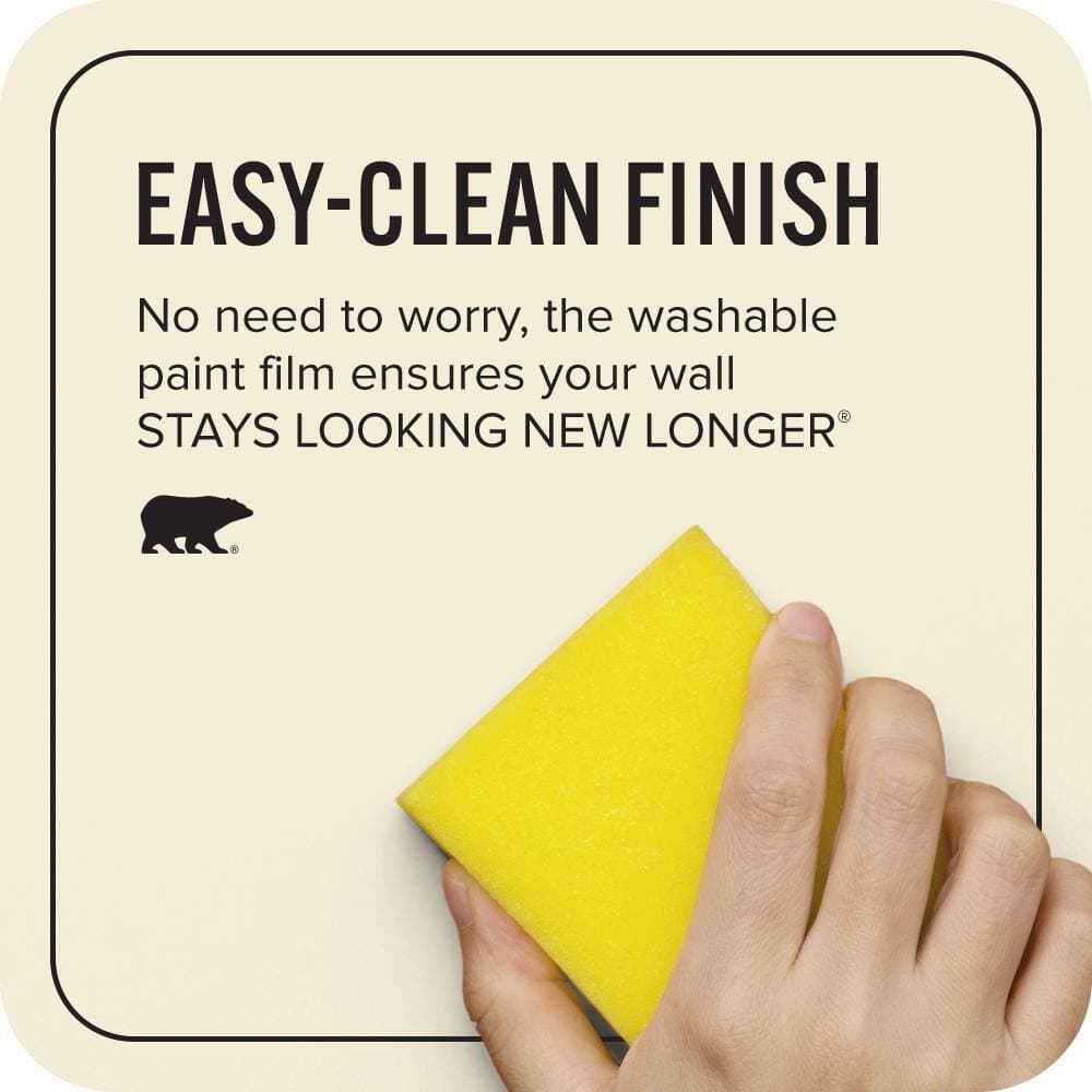 BEHR ULTRA 1 gal. #PPU7-14 Apple Core Extra Durable Flat Interior Paint & Primer (4)