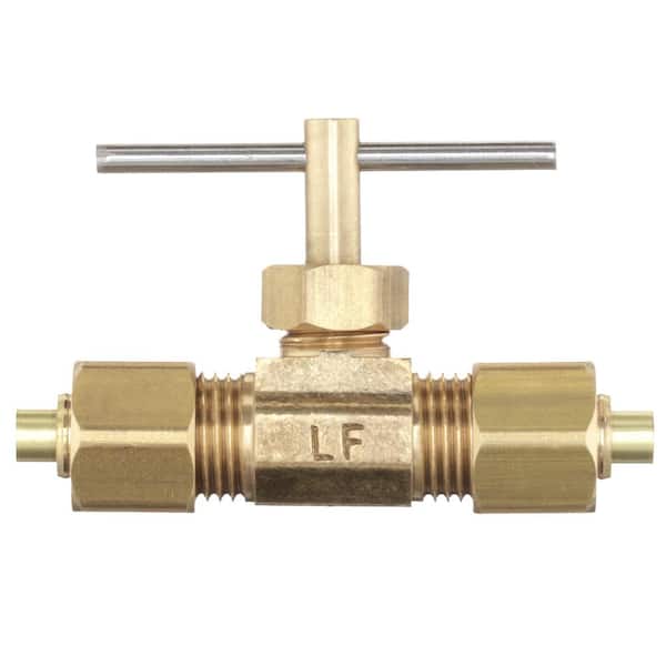 Everbilt 1/4 in. OD Compression Brass Valve Fitting (2)