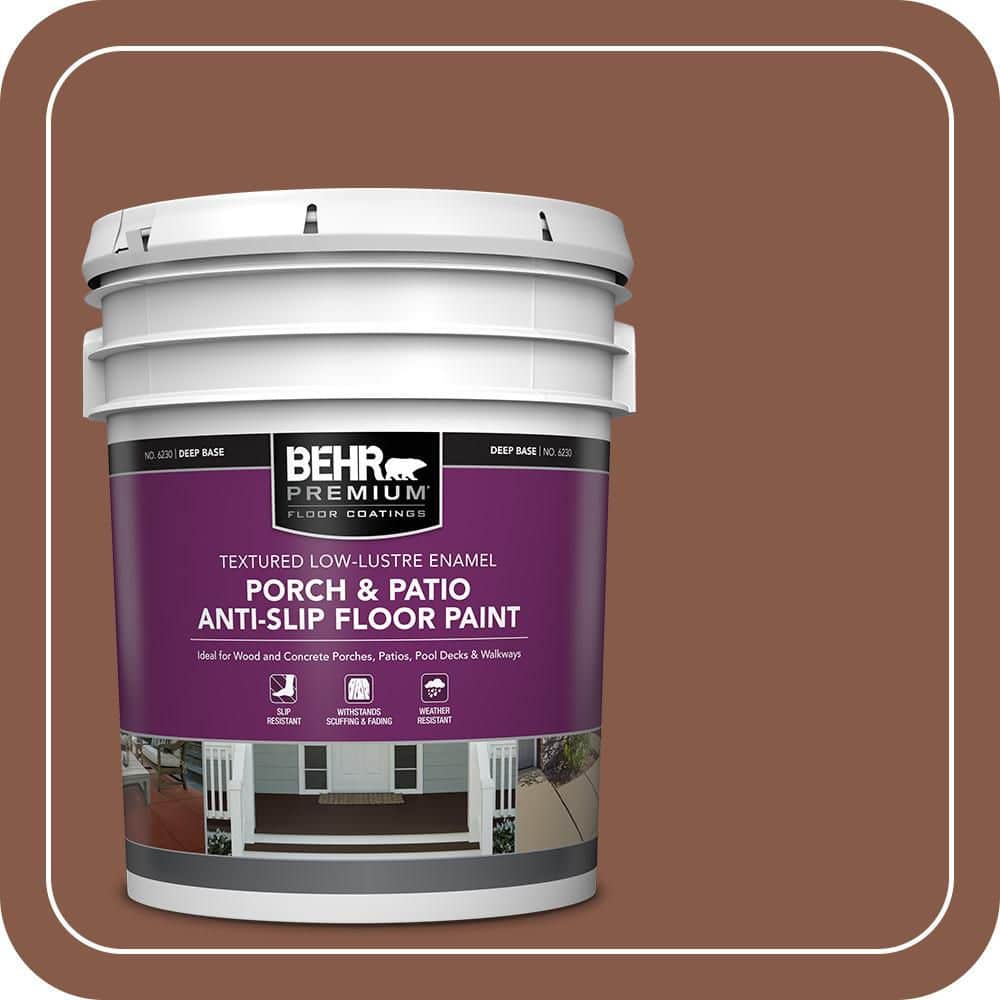 BEHR PREMIUM #MS-05 Low-Lustre Enamel Interior/Exterior Porch and Patio Floor Paint (1)