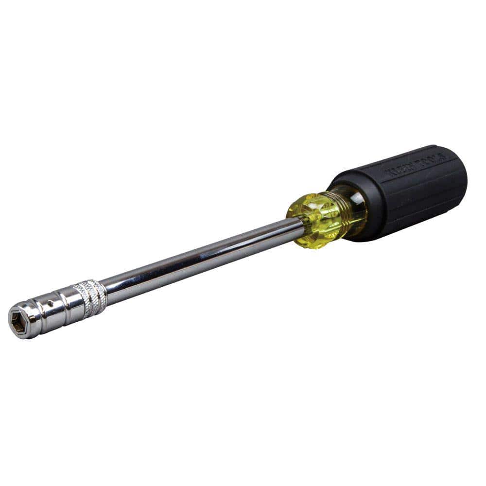 Klein Tools 6 in. 2-in-1 Hex Head Slide Driver Nut Driver (3)