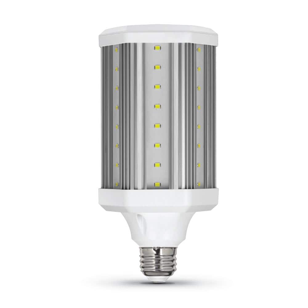 Feit Electric 300-Watt Equivalent Corn Cob E26 with E39 Mogul Adapter High Lumen HID Utility LED Light Bulb Daylight (5000K) (1-Pack) (2)