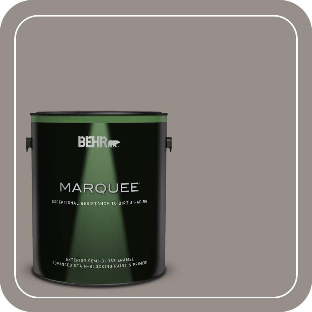BEHR MARQUEE 1 gal. #QE-59 Water Tower Semi-Gloss Enamel Exterior Paint & Primer