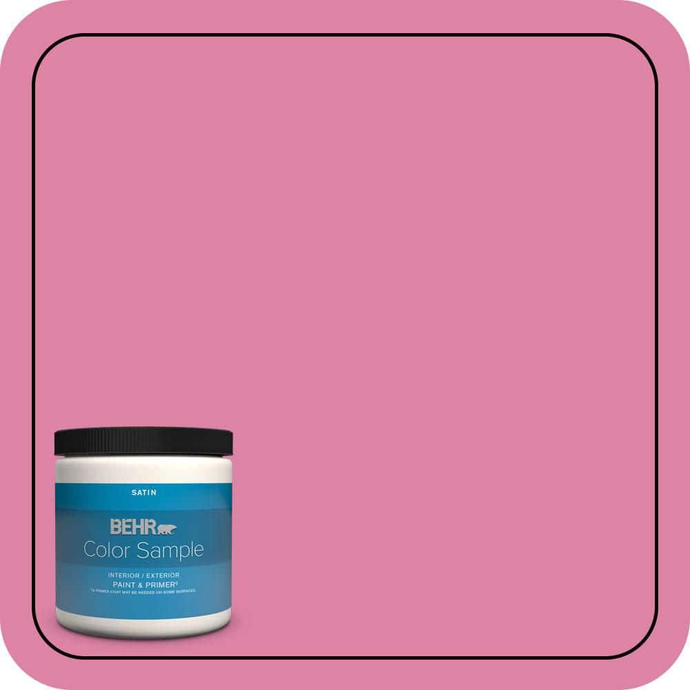 BEHR PREMIUM PLUS #HDC-MD-10A Sweet Chrysanthemum Enamel Low Odor & Primer (1)