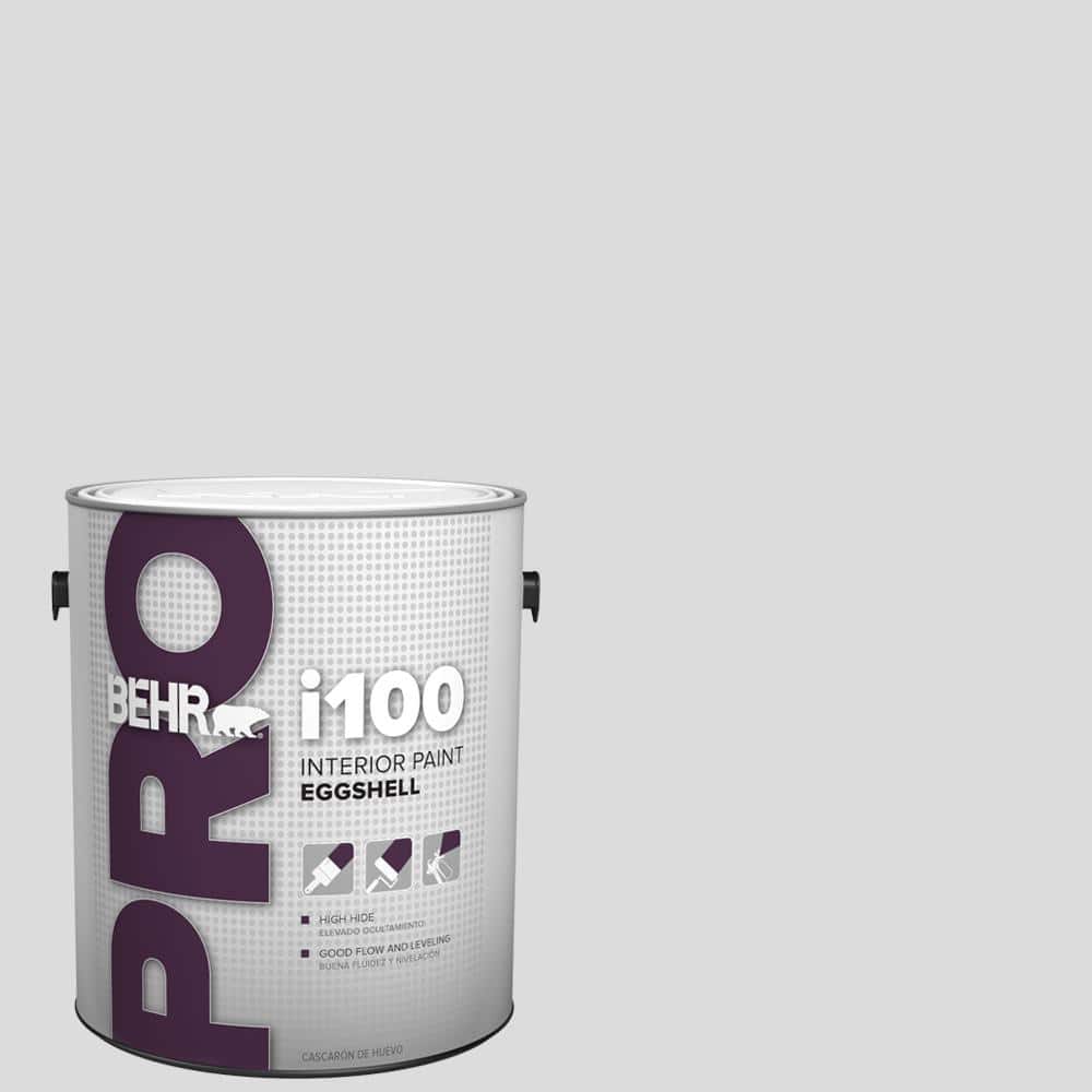 BEHR PRO 1 gal. #N530-1 Pixel White Eggshell Interior Paint