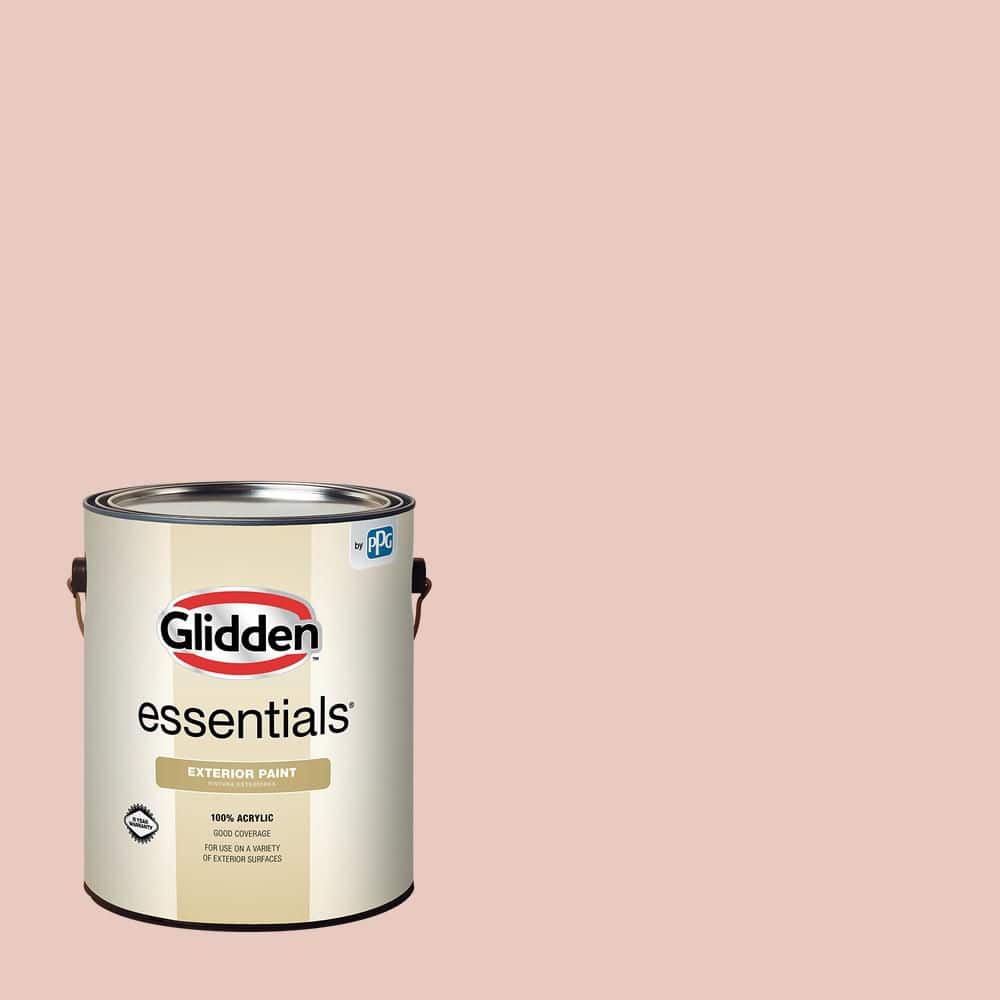 Glidden Essentials 1 gal. PPG1067-3 Au Naturel Semi-Gloss Exterior Paint