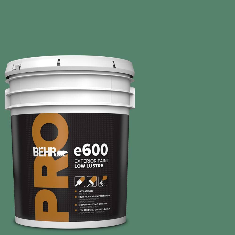 BEHR PRO 5 gal. #M420-6 Tournament Field Low Luster Exterior Paint