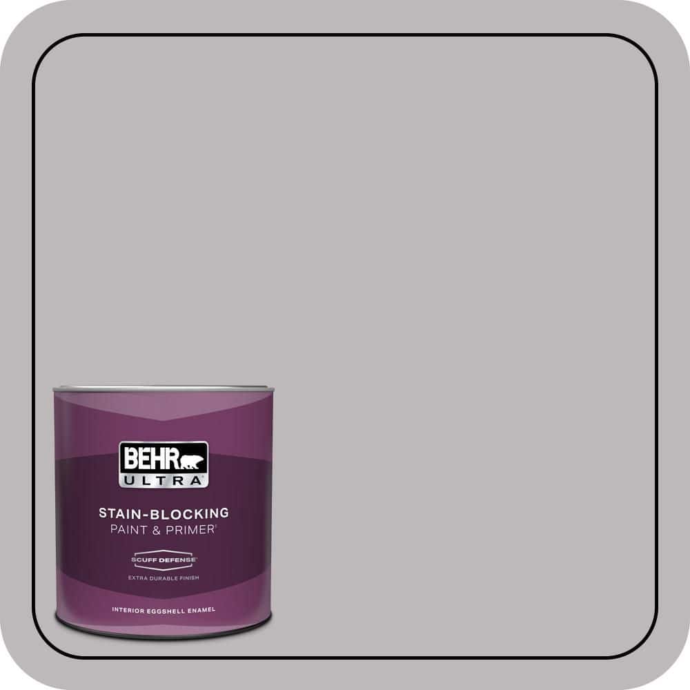 BEHR ULTRA 1 qt. #PPU16-10 French Lilac Extra Durable Eggshell Enamel Interior Paint & Primer