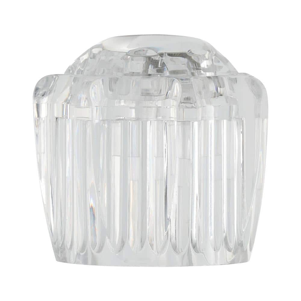 Everbilt Pair of Round Acrylic Shower Faucet Handles Replacement for Delta Replaces RP6062 (4)
