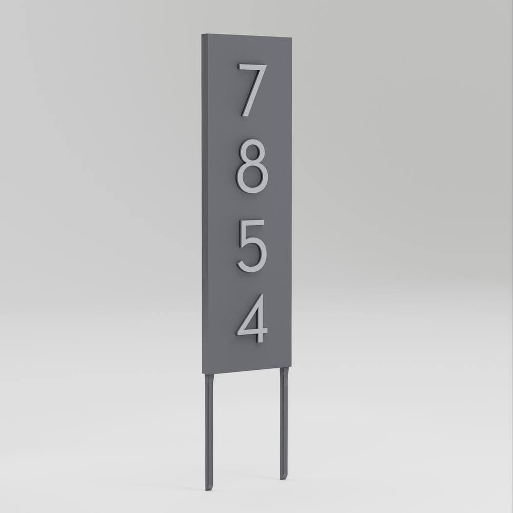 POST & PORCH Welcome Home Rectangle Address Yard Sign (3)