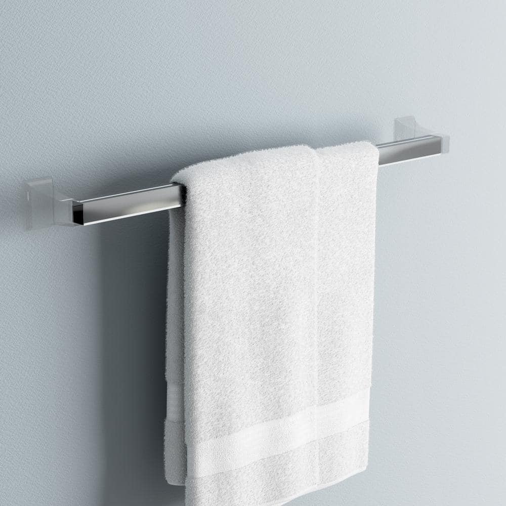 Best Value Ventura 24 in. Wall Mounted Towel Bar in Chrome (2)