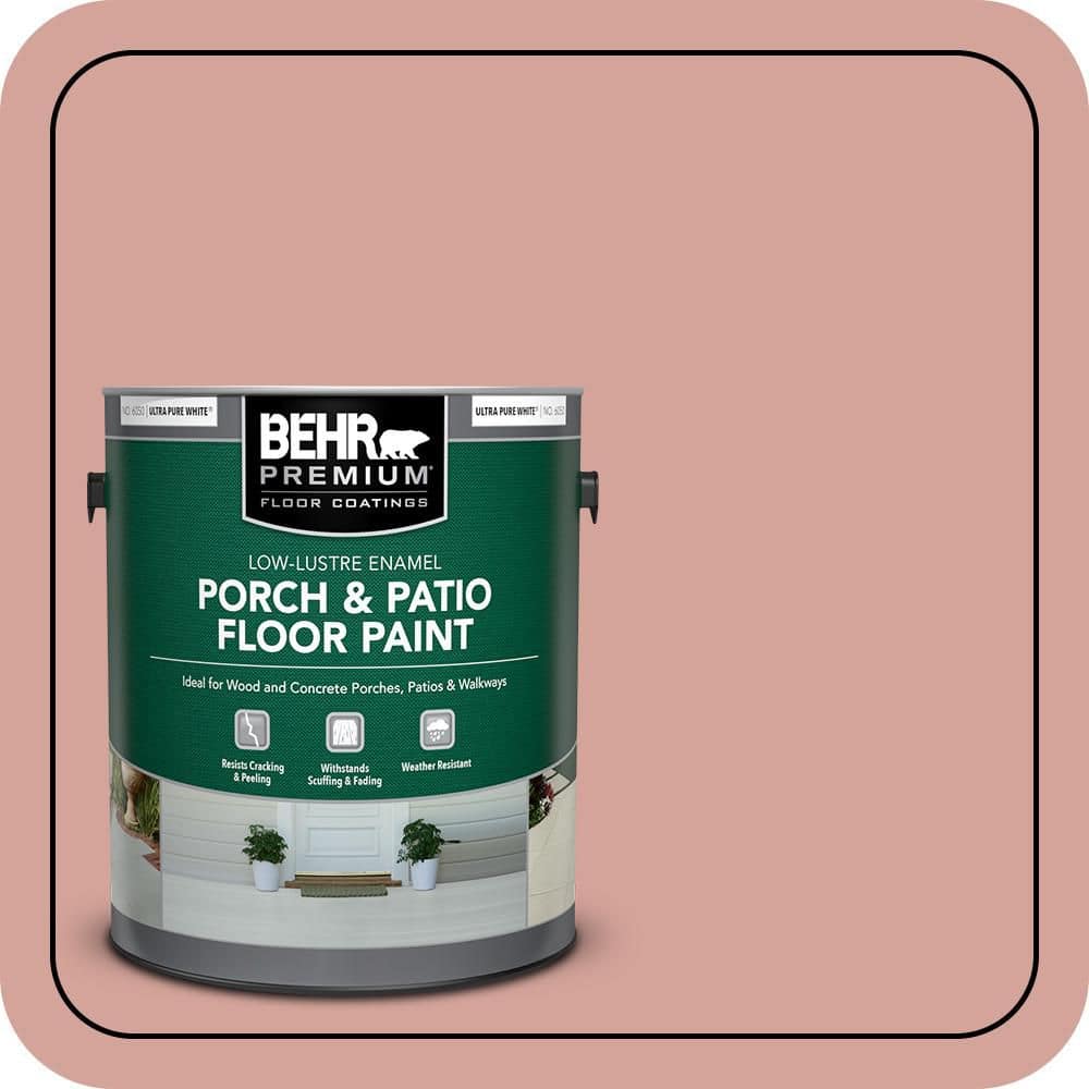 BEHR PREMIUM #S160-3 Low-Lustre Enamel Interior/Exterior Porch and Patio Floor Paint (1)