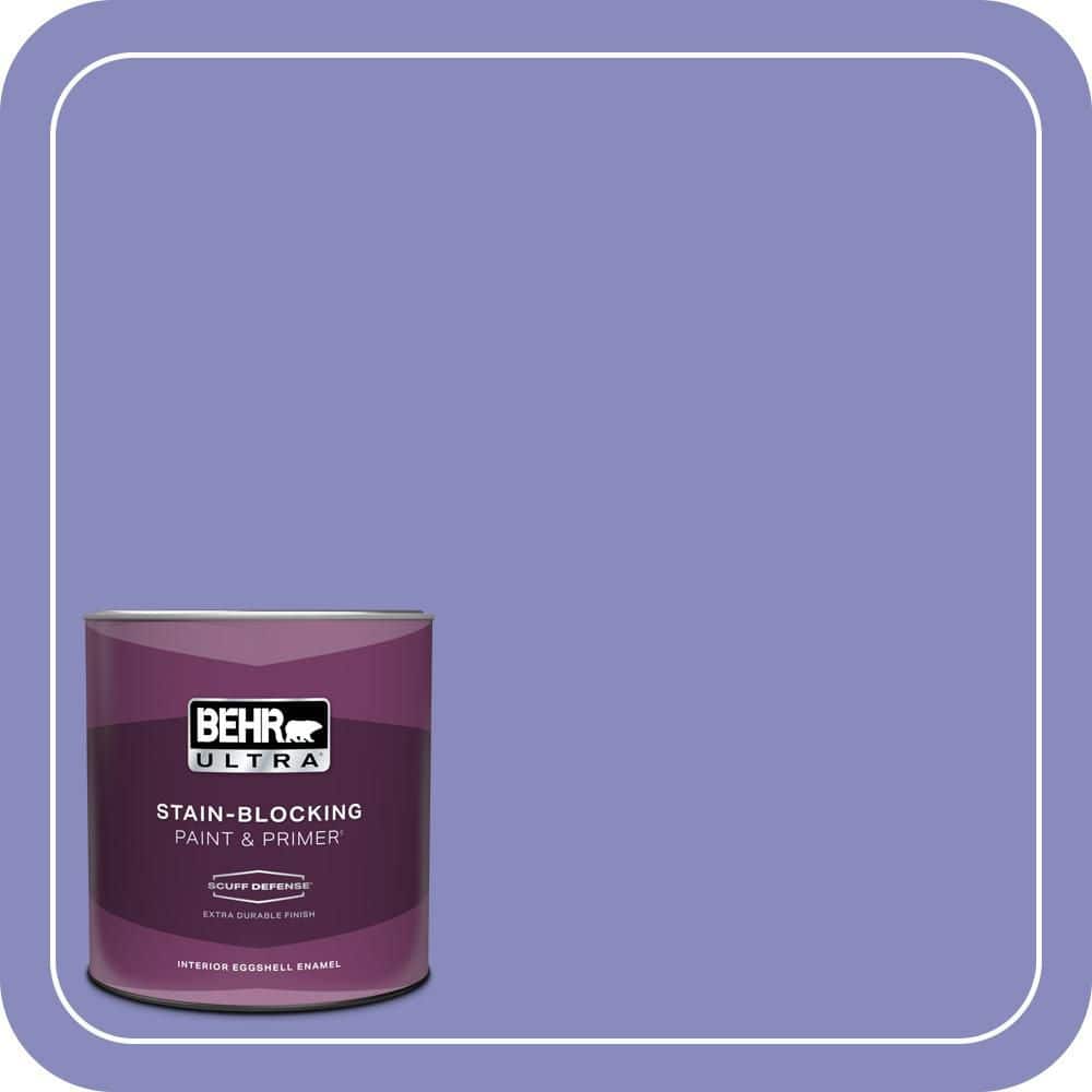 BEHR ULTRA 1 qt. #620B-5 Pristine Petal Extra Durable Eggshell Enamel Interior Paint & Primer