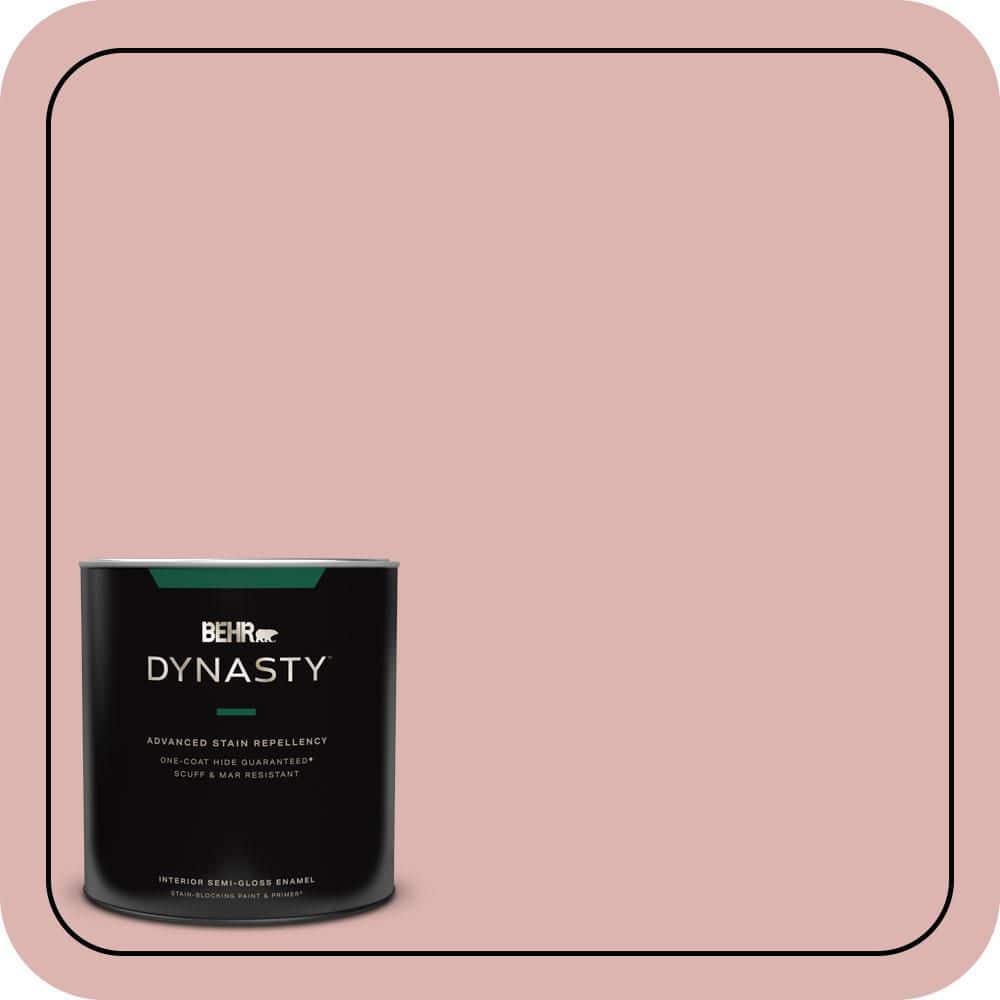 BEHR DYNASTY 1 qt. #S150-2 Tea Room Semi-Gloss Enamel Interior Stain-Blocking Paint & Primer