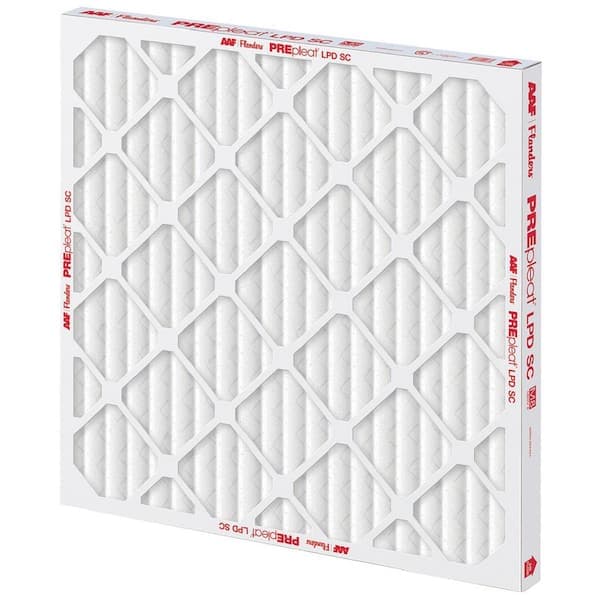 AAF Flanders 16 x 25 x 4 Pre-Pleat 40 Pleated MERV 8 Air Filter
