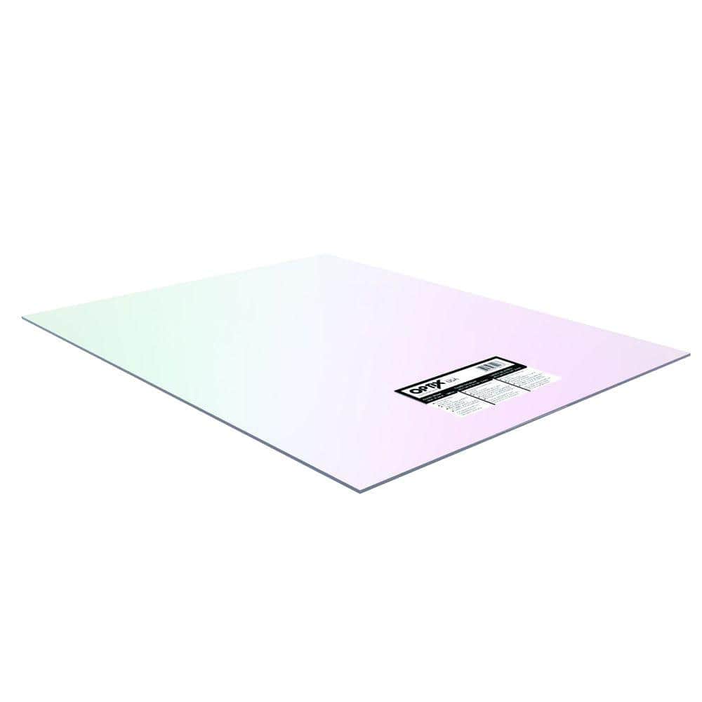 OPTIX .093 in. x 11 in. x 14 in. Clear Acrylic Sheet