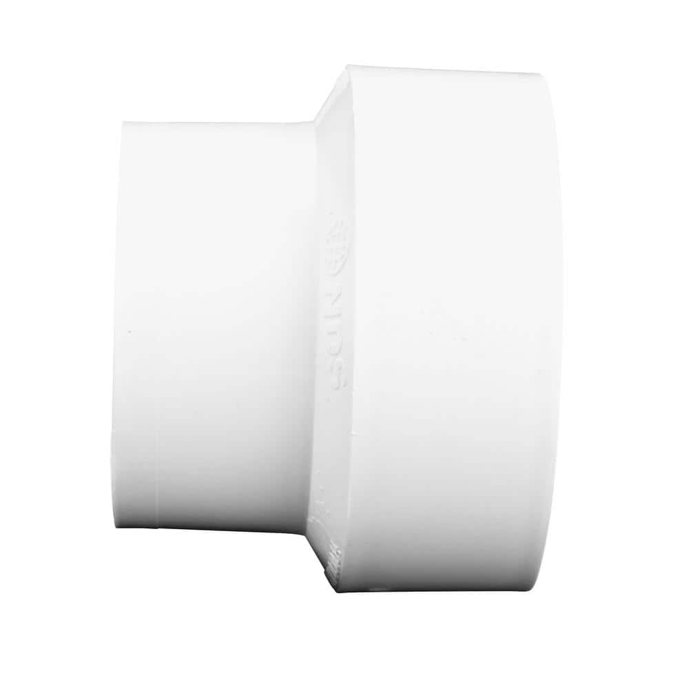 NDS PVC S&D Increaser/Reducer Coupling, 3 in. Hub x 4 in. Hub (4)