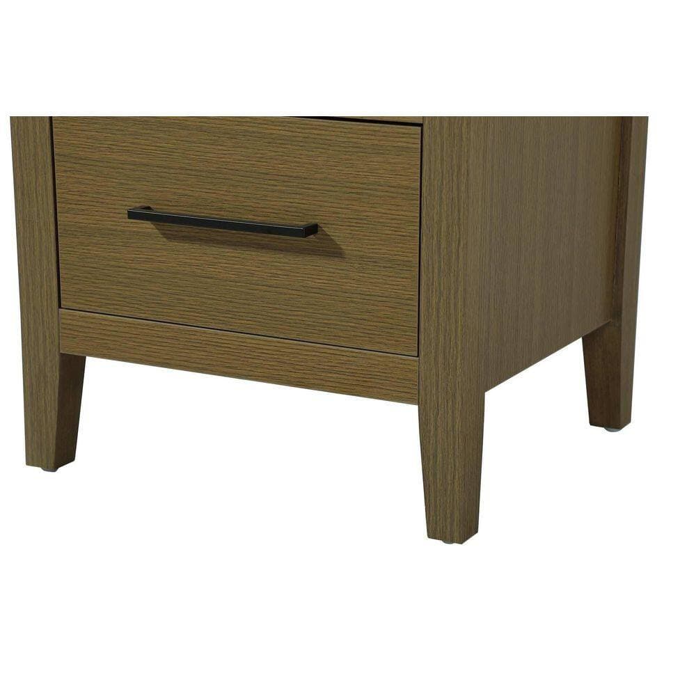 TIMELESS HOME 20 in. W x 18 in. D x 72 in. H Chestnut Brown Freestanding Linen Cabinet (2)
