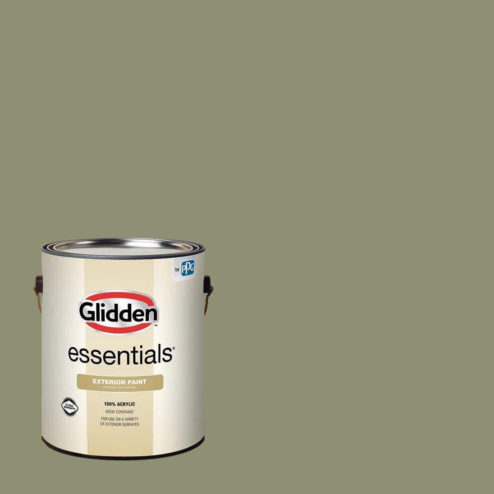 Glidden Essentials 1 gal. PPG1030-5 Mesmerize Semi-Gloss Exterior Paint