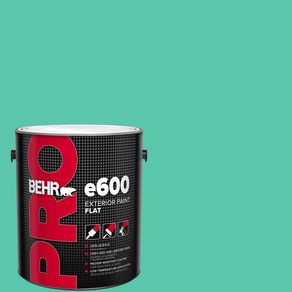 BEHR PRO 1 gal. #P430-4 Kauai Flat Exterior Paint