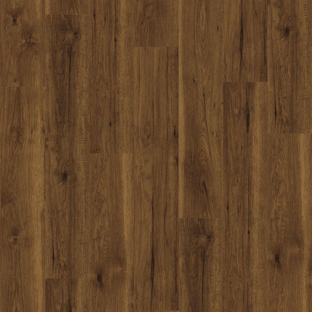 TrafficMaster Fawn Pore Hickory 7mm T x 8 in. W Laminate Wood Flooring (23.91 sq.ft./case) (2)