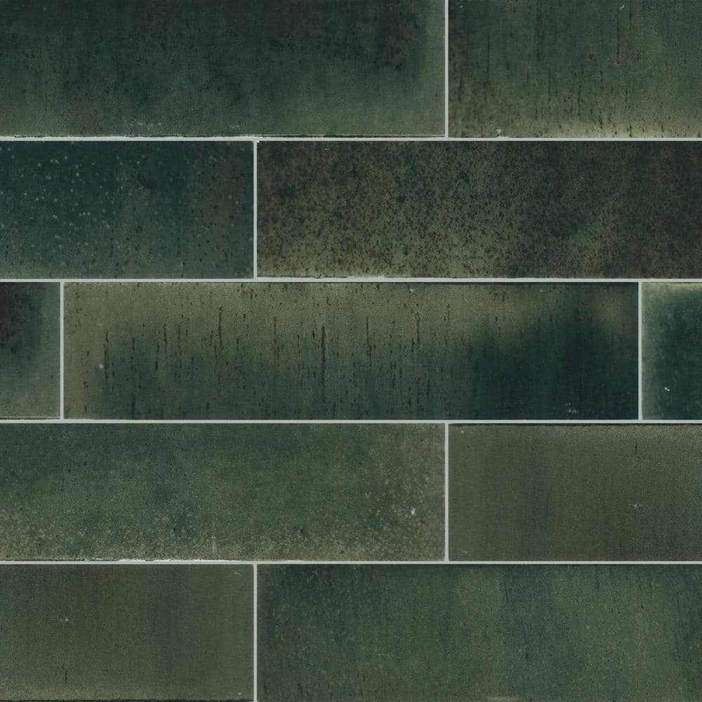 Daltile LuxeCraft Emerald 2 in. x 9 in. Glazed Porcelain Wall Tile (5.72 sq. ft./Case)