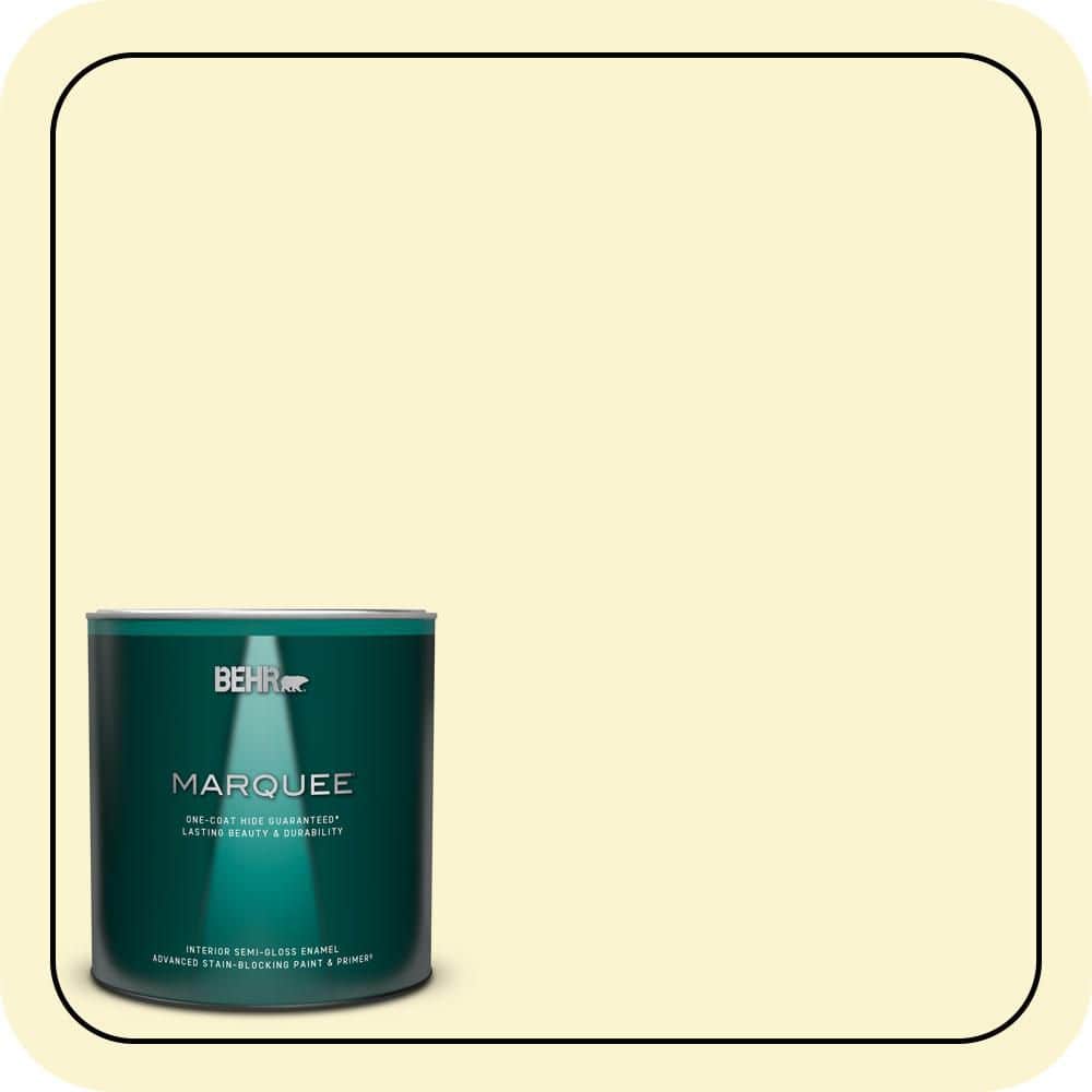 BEHR MARQUEE 1 qt. #P310-1 Effervescent Semi-Gloss Enamel Interior Paint & Primer