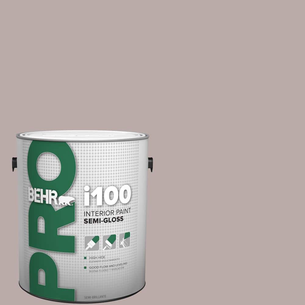 BEHR PRO 1 gal. #730B-4 Winter Cocoa Semi-Gloss Interior Paint