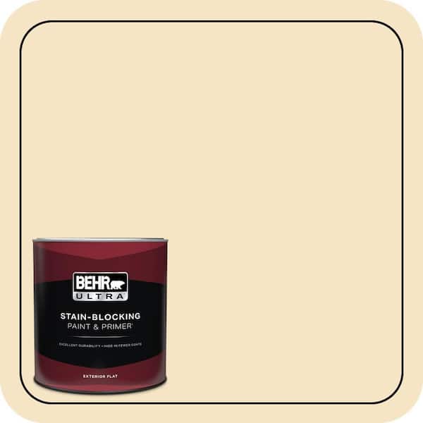 BEHR PREMIUM PLUS #330C-2 Lightweight Beige Flat Low Odor & Primer (3)