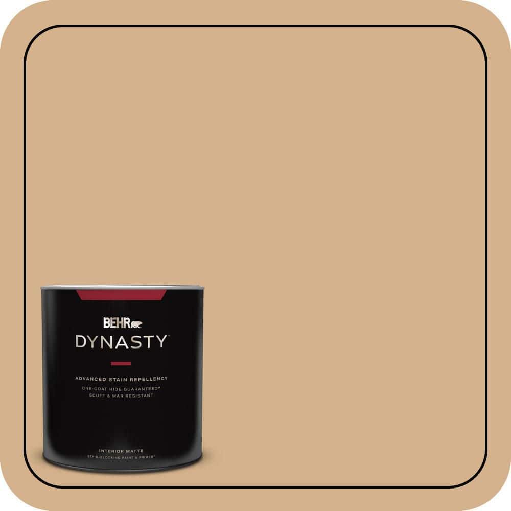 BEHR DYNASTY 1 qt. #S290-4 Summerwood Matte Interior Stain-Blocking Paint & Primer