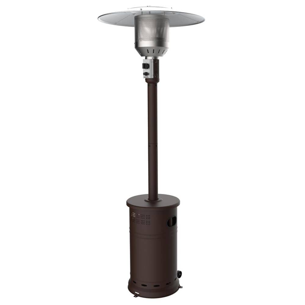 Nexgrill 48,000 BTU Propane Standing Patio Heater with Wheels (3)