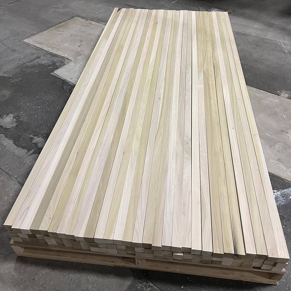 Swaner Hardwood 2 in. x 2 in. x 8 ft. Poplar S4S Board (2-Pack) (2)