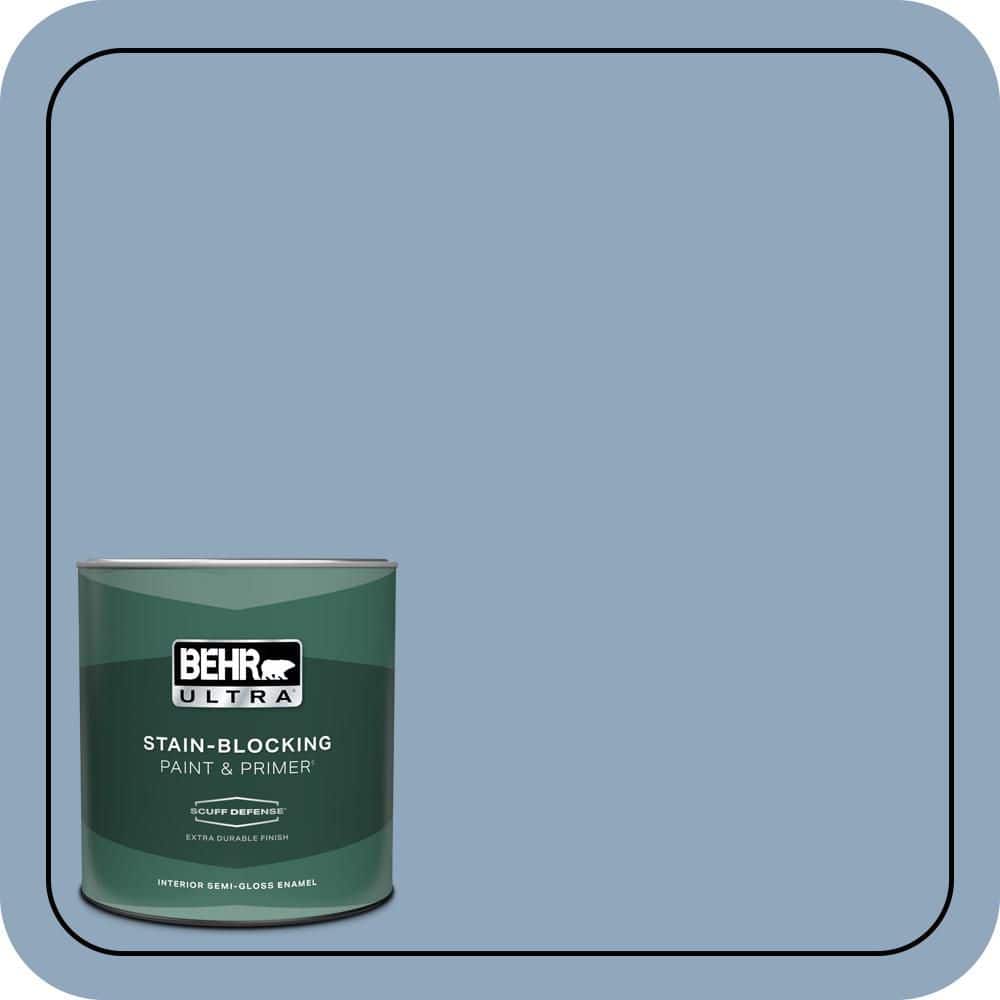 BEHR ULTRA 1 qt. #PPU14-08 Paris Extra Durable Semi-Gloss Enamel Interior Paint & Primer
