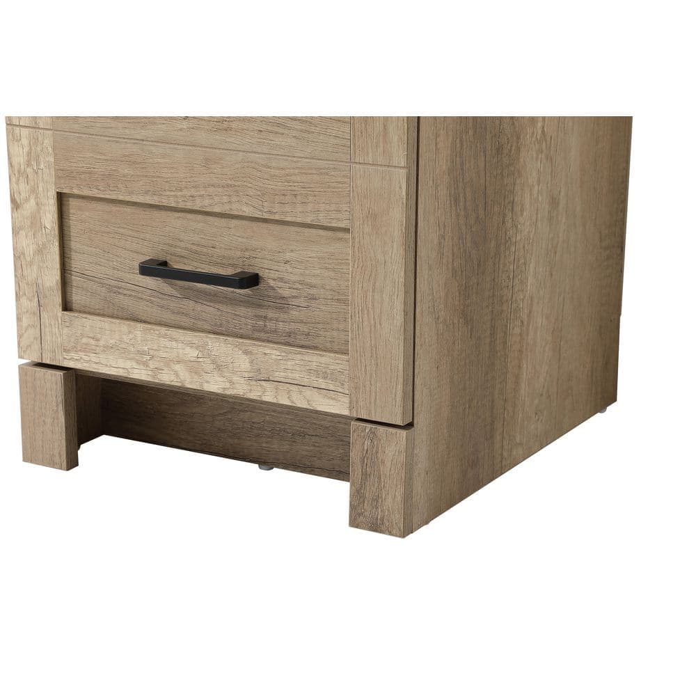 TIMELESS HOME 16 in. W x 18 in. D x 65 in. H Beige Freestanding Linen Cabinet (2)