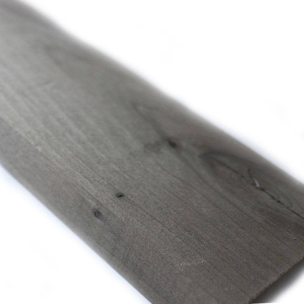 DINGEWOOD LLC Dingewood 1 in. x 4 in. x 92 in. DriftWood Gray Alder Trim Panel (9-Piece Per Box)