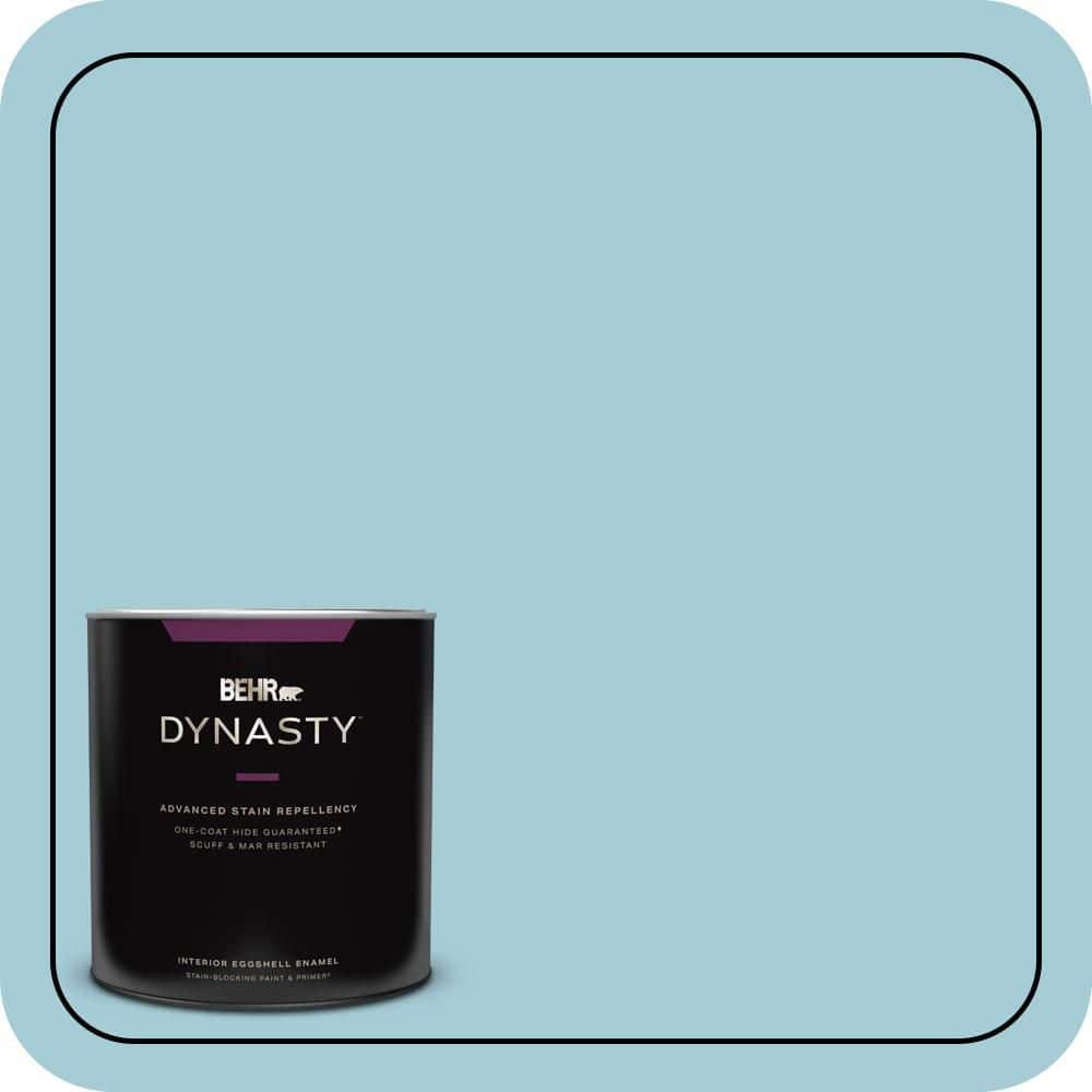 BEHR DYNASTY 1 qt. #S460-2 Drip Eggshell Enamel Interior Stain-Blocking Paint & Primer