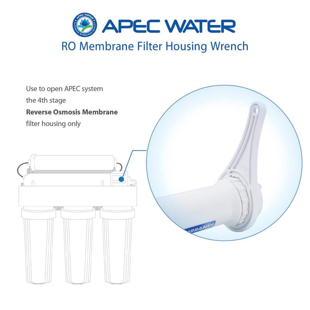 APEC Water Systems Membrane Housing Wrench for Under Sink Reverse Osmosis System (2)