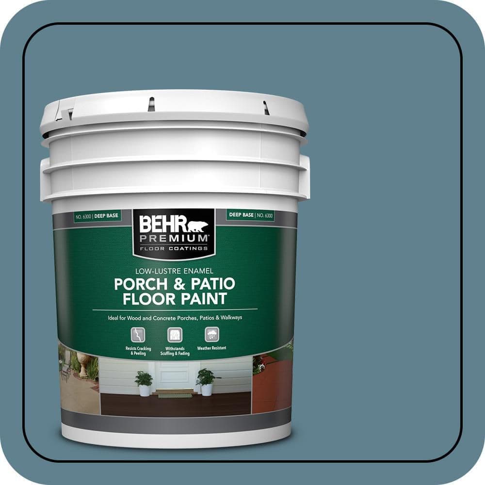 BEHR PREMIUM #PFC-85 Low-Lustre Enamel Interior/Exterior Porch and Patio Floor Paint (1)