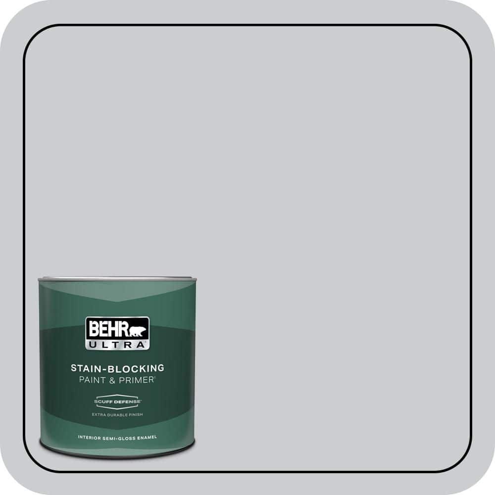BEHR ULTRA 1 qt. #PPU26-16 Hush Extra Durable Semi-Gloss Enamel Interior Paint & Primer