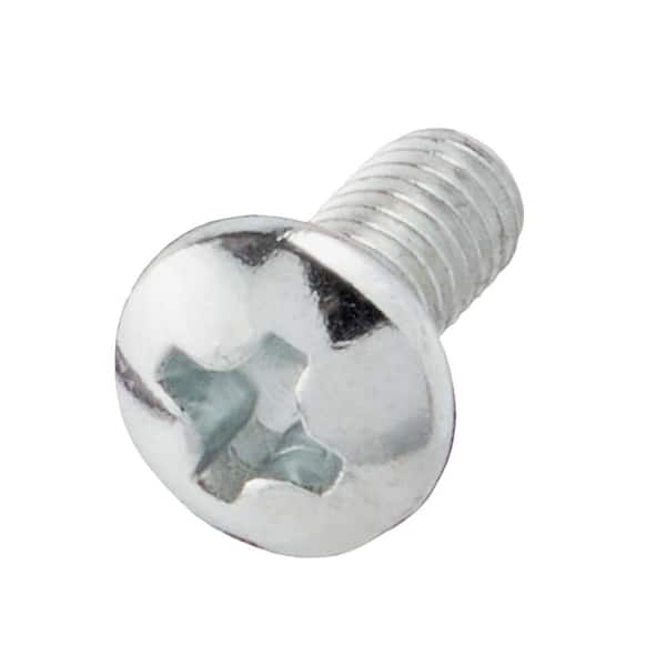 Everbilt M3-0.5 x 6 mm Zinc Pan Head Phillips Drive Machine Screw 4-Pieces (2)