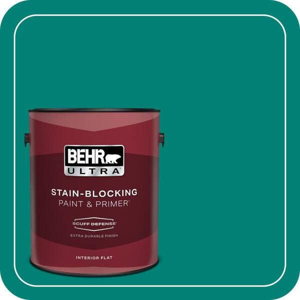 BEHR PREMIUM PLUS Home Decorators Collection #HDC-WR14-9 Green Garlands Flat Low Odor & Primer (2)