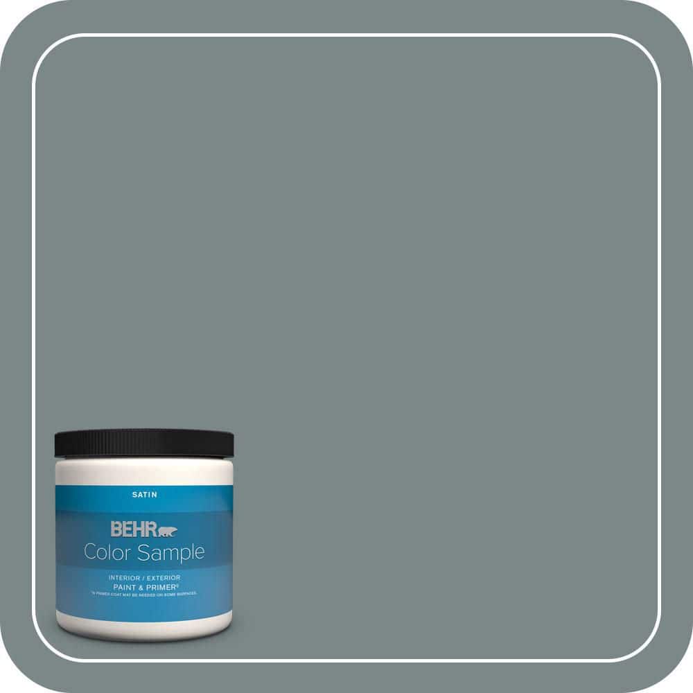 BEHR PREMIUM PLUS #730F-5 Nature Retreat Enamel Interior/Exterior Paint & Primer Color Sample (1)