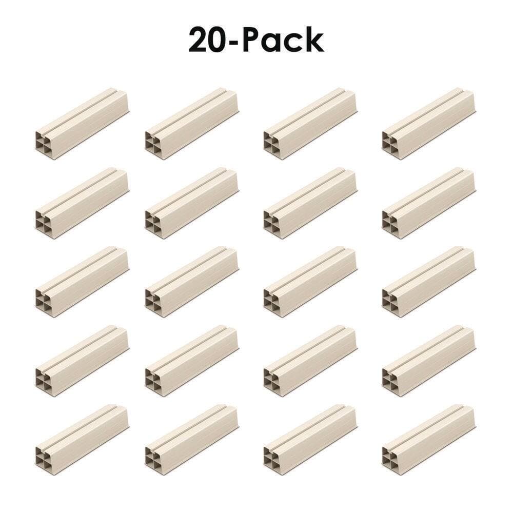RectorSeal Polymer Risers Plarock 4 in. x 18 in. L, 397 lb. (20-Pack) (2)