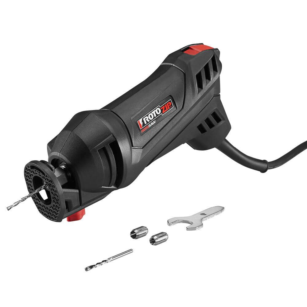 Rotozip 5.5 Amp Corded Rotary Cut-Out Tool Kit with 5 Accessories