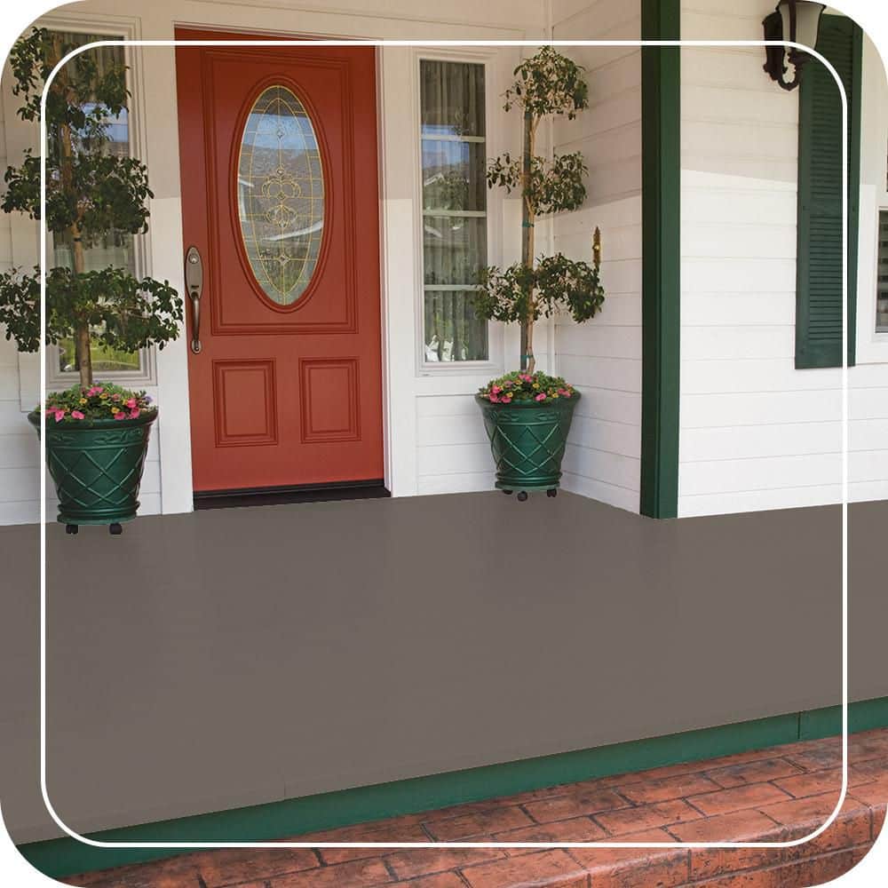 BEHR PREMIUM #PPF-53 Low-Lustre Enamel Interior/Exterior Porch and Patio Floor Paint (2)