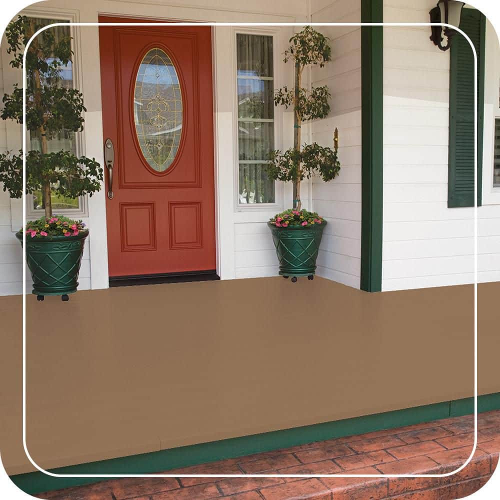 BEHR PREMIUM #BIC-44 Low-Lustre Enamel Interior/Exterior Porch and Patio Floor Paint (2)