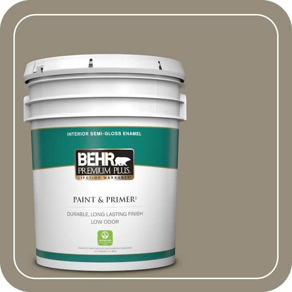 BEHR PREMIUM PLUS #770D-5 Carriage Door Flat Interior/Exterior Paint & Primer Color Sample (4)