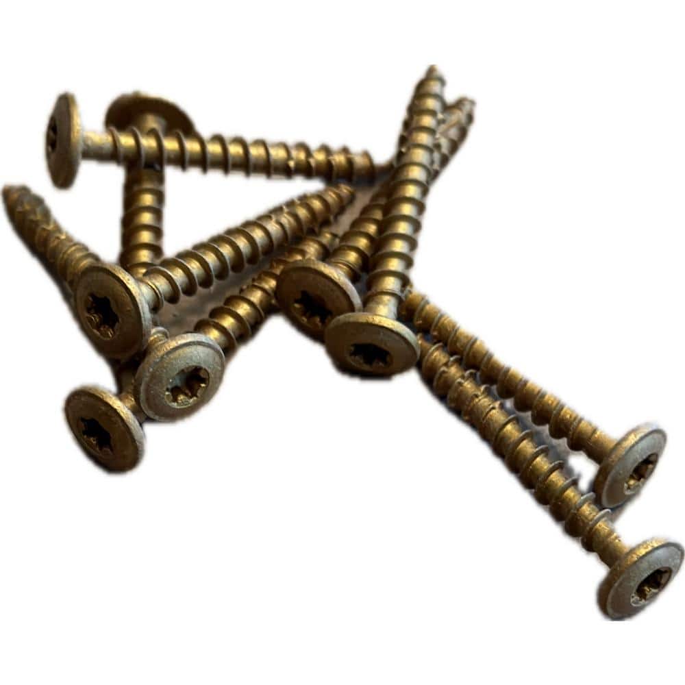 Silvermine Stone 0.47 in. x 1.5 in. EA Stone Veneer Siding Fasteners (Package of 100 Fasteners)