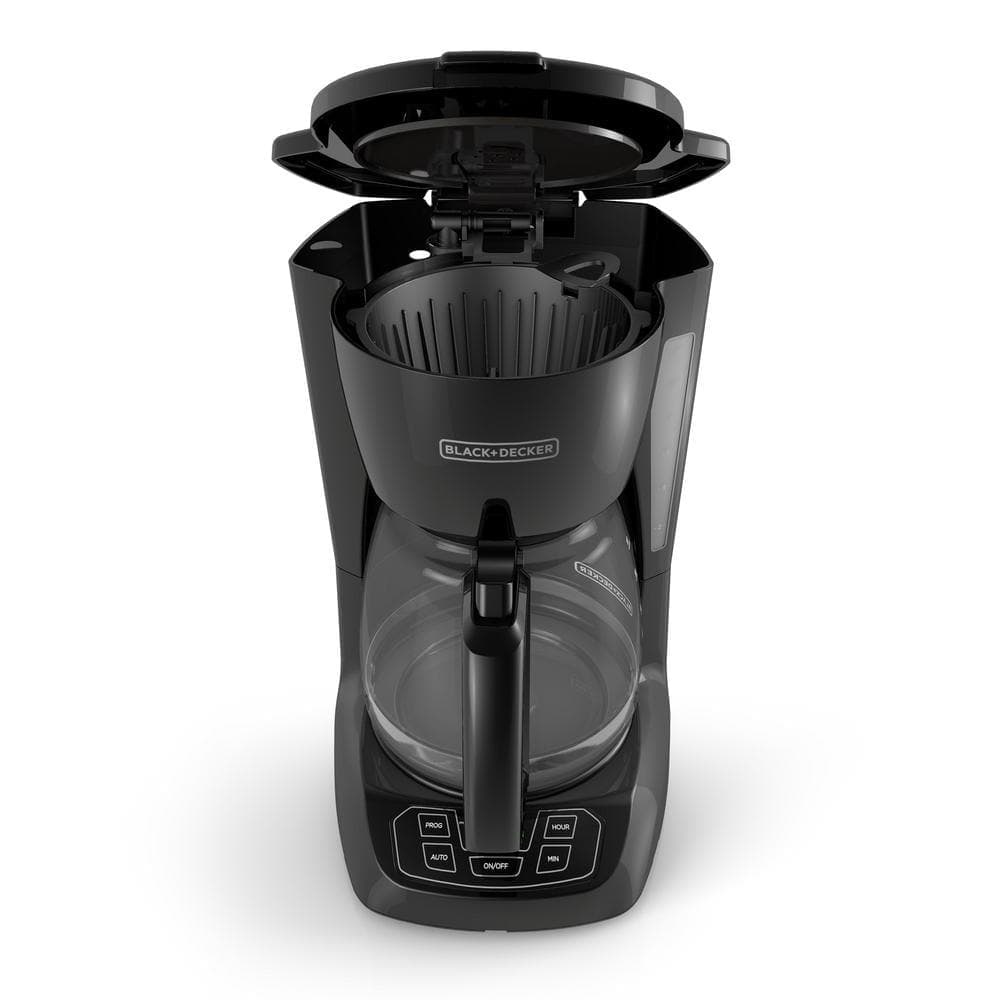 BLACK+DECKER 12- Cup Black Programmable Coffee Maker (3)