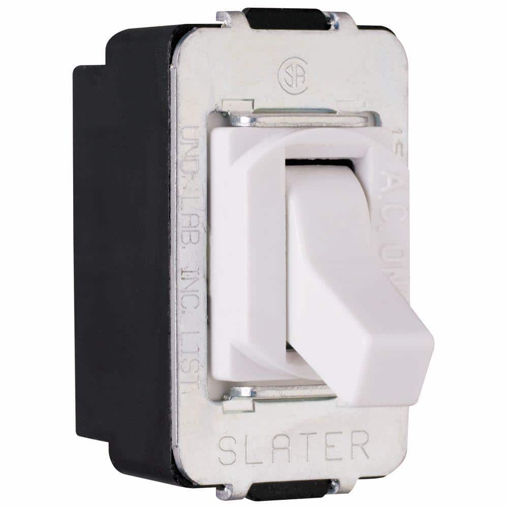 Legrand Pass & Seymour 15 Amp 120/277-Volt 3-Way Despard Toggle Switch, White